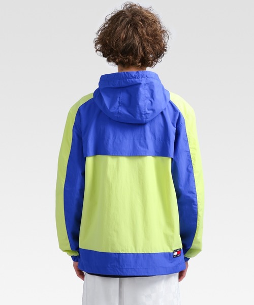 TOMMY JEANS ナイロンジャケット カラーブロックジャケット