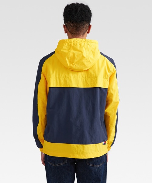 TOMMY JEANS ナイロンジャケット カラーブロックジャケット