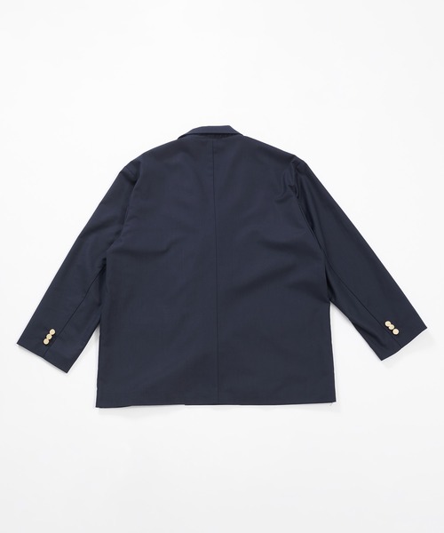 ジャケット・アウター Western double tailored jacket setup Metal-Buckle-Design-Suit-