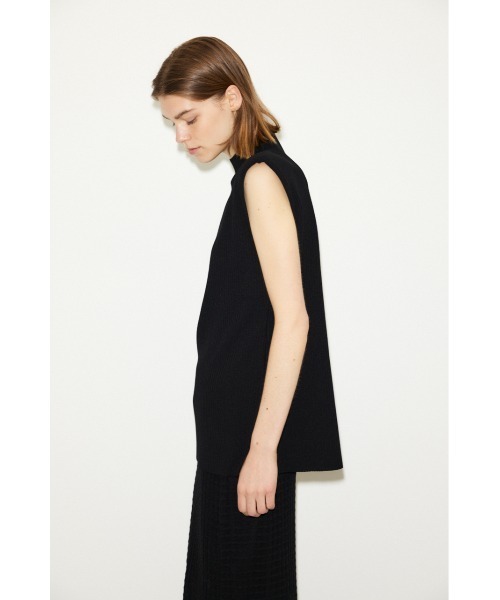 THROW by SLY tシャツ PADDED H/N RIB TOPS パデッド ハイネック リブ 