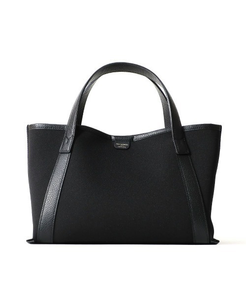 Z539【美品】ペッレモルビダ／テラマリーナ　ミニトートバッグ　レザー　ブラック Z539【美品】ペッレモルビダ／テラマリーナ ミニトートバッグ
