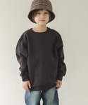 トレーナー プリント クルーネック シンプル ...の詳細画像5