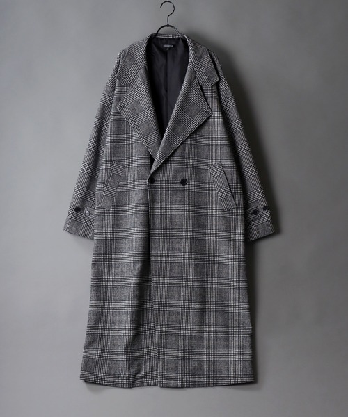 SITRY トレンチコート コート over size 2way wool long coat