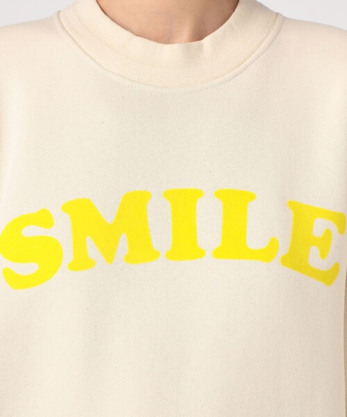 スウェット レディース UNION LAUNCH FLOCKY PRINT SMILE スエット プルオーバー｜zozo｜11