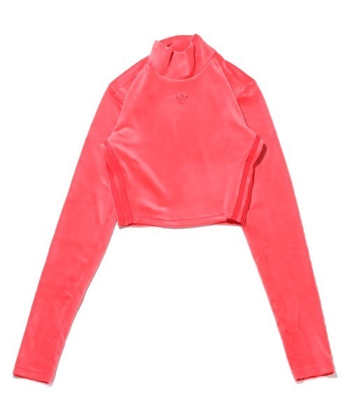 adidas VELVET CROP TOP / アディダス ベルベット クロップ トップ「SP」 レディース