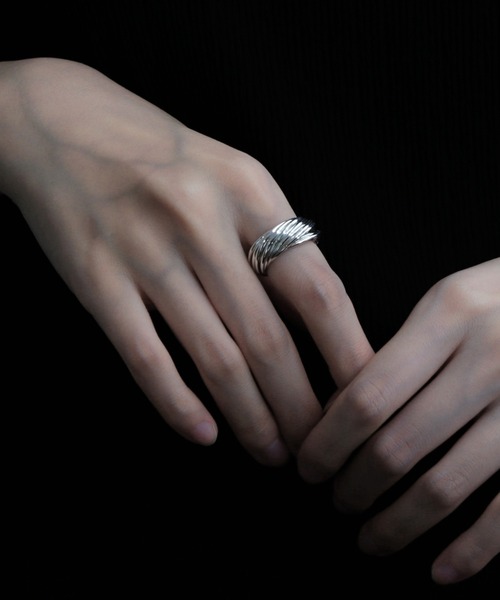 指輪 リング 「YArKA/ヤーカ」30layer  ring 「oas30」 / 30レイヤーリング レディース メンズの画像