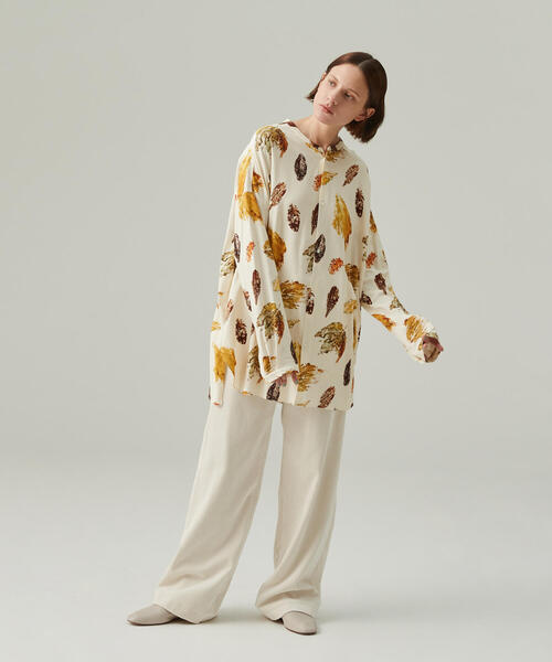 TOMORROWLAND」 「GALERIE VIE」コーデュロイパンツ 32 ライトイエロー  