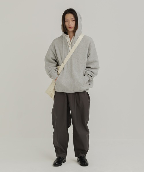 meltum パーカー ×RUSSELL ATHLETIC ”HIGH COTTON” HALFZIP