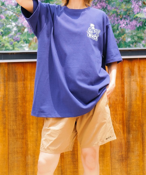 【RVCA】2カラー バックグラフィック 半袖 Tシャツ / 送料無料 RVCA tシャツ メンズ SCRAWLS Tシャツ 「2024年夏モデル