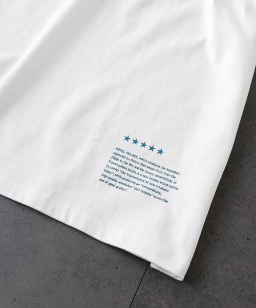 tシャツ 「HOTEL PALACE(オテルパラス)」COVEROSS(R) グラフィック 5スターTシャツ メンズ | NANO universe | 18