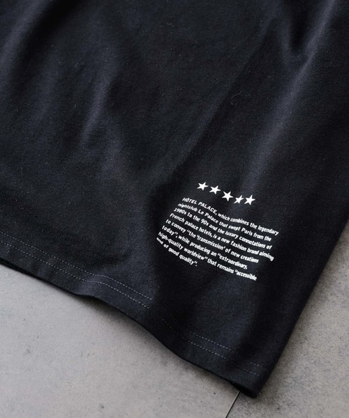 tシャツ 「HOTEL PALACE(オテルパラス)」COVEROSS(R) グラフィック 5スターTシャツ メンズ | NANO universe | 17