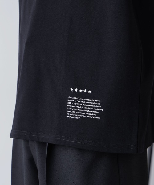 tシャツ 「HOTEL PALACE(オテルパラス)」COVEROSS(R) グラフィック 5スターTシャツ メンズ | NANO universe | 16