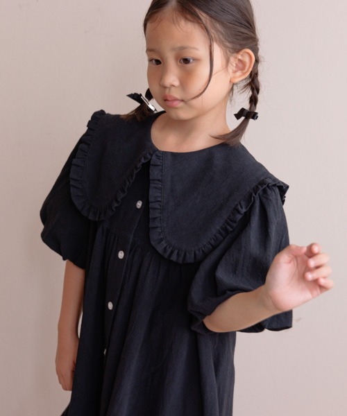 LOWRYS FARM ワンピース BIGカラーワンピースSS 140502
