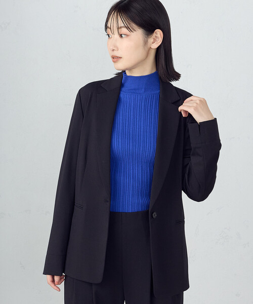 COMME CA ISM（コムサイズム） スーツ 「セットアップ対応」メランジ