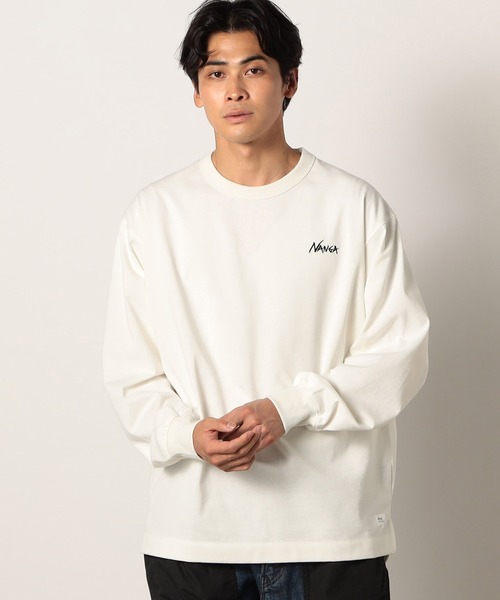 NANGA フリークスストア　別注　ロンT NANGA tシャツ NANGA×GrandPARK/ナンガ×グランドパーク別注