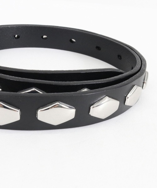 ADAM PATEK（アダムパテック） ベルト mko12293-hexagonal studs