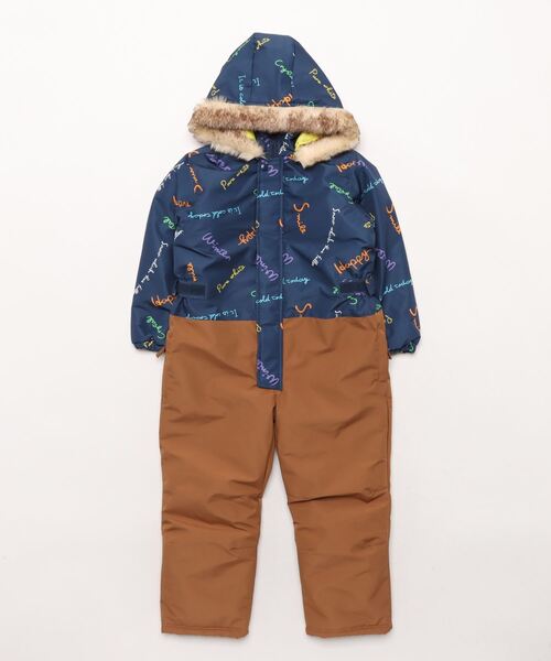 Jolly Jury ベビー服 ロンパース 英文字総柄スノーウェア : ZOZOTOWN 