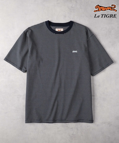 Right-on（ライトオン） tシャツ 「Le TIGRE」ワンポイント刺繍半袖T