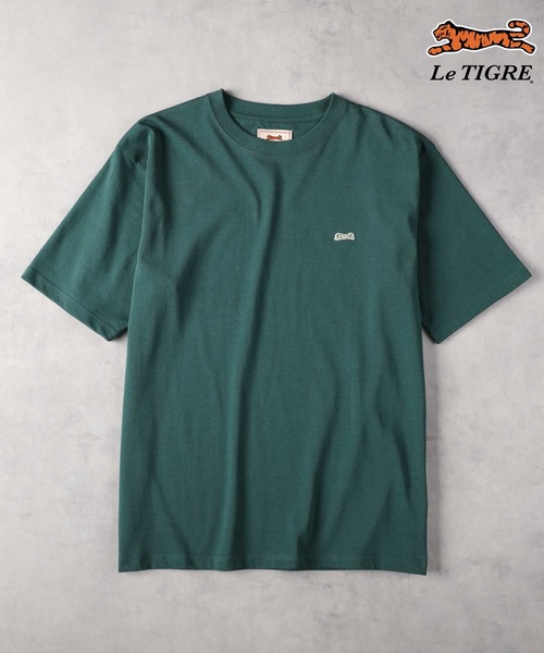 TENDERLOIN BAJA SHIRT 半袖シャツ　刺繍　tシャツ m Right-on tシャツ 「Le TIGRE」ワンポイント刺繍半袖Tシャツ