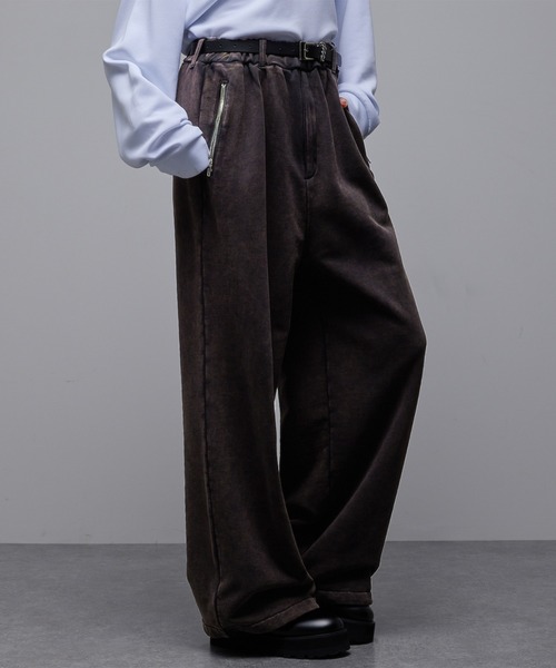 TURNTIDE*日本未入荷 ワイドレッグ スウェットパンツ TURNTIDE*日本未入荷 ワイドレッグ スウェットパンツ (TURNTIDE