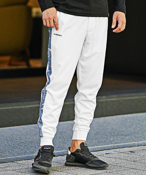 ⭐️SO⭐️Off-White オフホワイト　パンツ　サイドライン OFF-WHITE™(オフ-ホワイト) サイドラインワイドパンツ（フルレングス