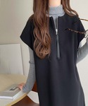 ワンピース 1枚で着回し力抜群。前後2wayフ...の詳細画像5