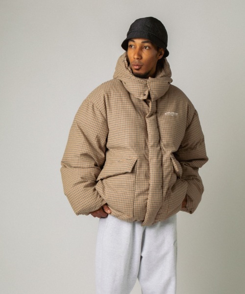 APPLEBUM（アップルバム） ダウンジャケット ダウン Check Innercotton