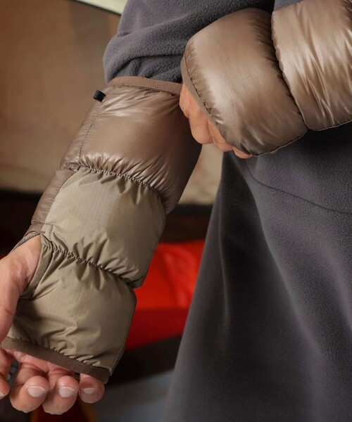 NANGA（ナンガ） 手袋 「NANGA/ナンガ」Mt.LODGE DOWN WRIST GAITERS