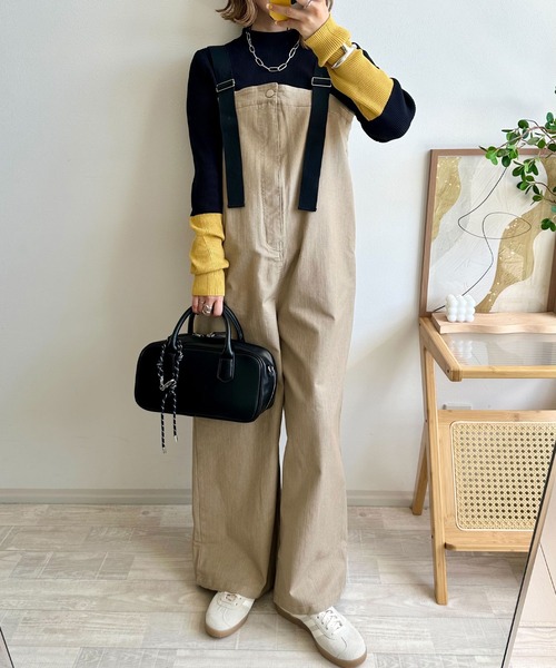 lelill×hiro コラボ　オールインワン　サロペット お値下げ歓迎】lelill×hiro コラボ オールインワン サロペット