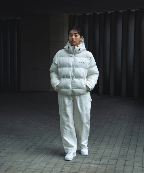 RVCA（ルーカ） ブルゾン アウター レディース BALANCE PUFFER HD JK