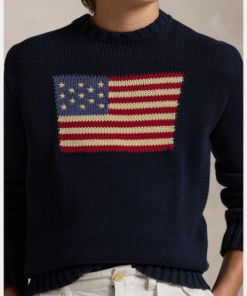 Polo Ralph Lauren Childrenswear ニット セーター フラッグ コットン
