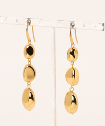 ピアス 3連ボールパーツフックピアス レディース｜ZOZOTOWN Yahoo!店