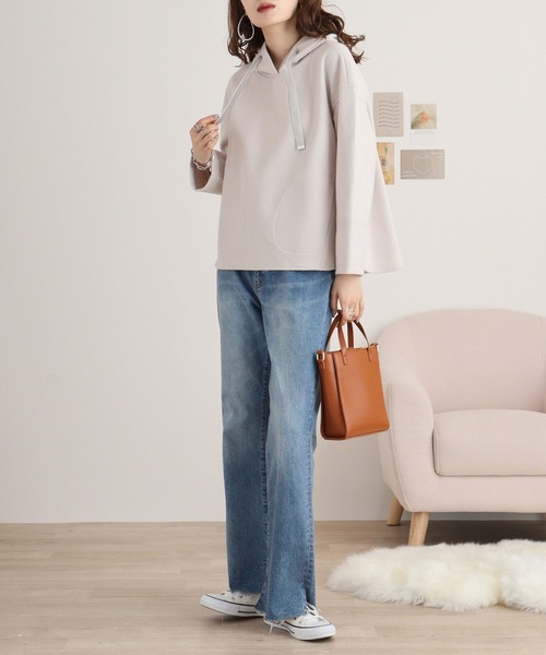 EGLANTINE パーカー Eglantine フェイクウールフーディ