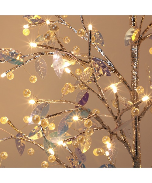 Francfranc（フランフラン） インテリア パールライト LEDツリー 120cm