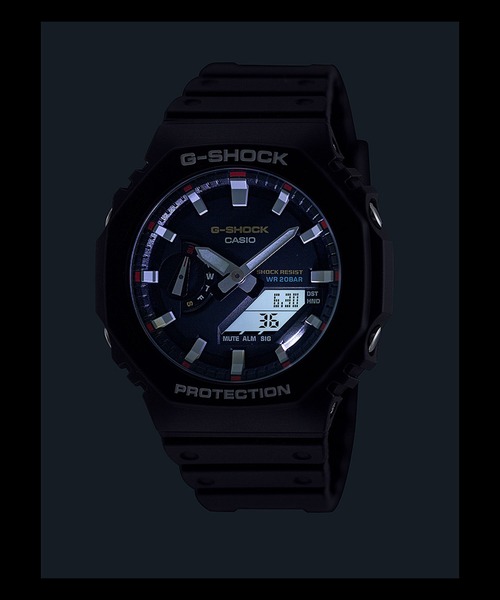 G-SHOCK 腕時計 初代G-SHOCKカラーモデル / GA-2100RL-1AJF メンズ