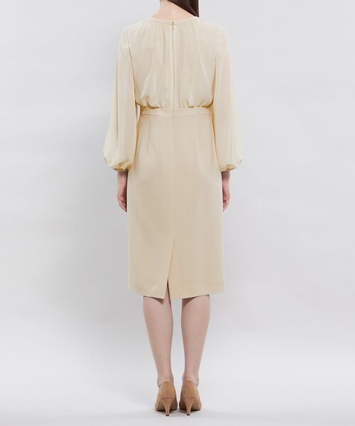 EPOCA（エポカ） ワンピース コンパクトダブルクロス シフォンコンビ