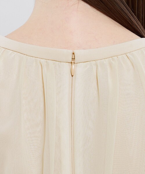 EPOCA（エポカ） ワンピース コンパクトダブルクロス シフォンコンビ