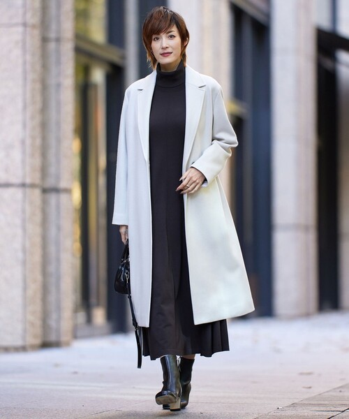 ICB コート ICB（アイシービー） チェスターコート 4 グレー レディース