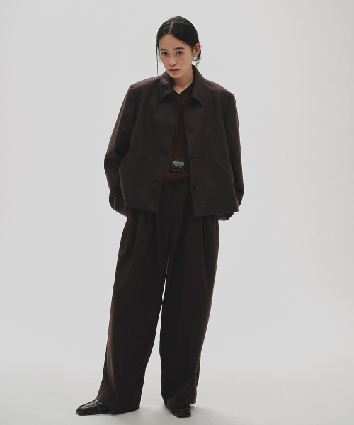 TODAYFUL ジャケット テーラードジャケット Wool Soutiencollar Jacket