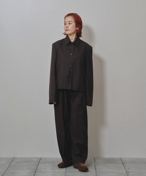 TODAYFUL ジャケット テーラードジャケット Wool Soutiencollar Jacket