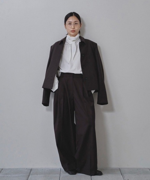 ジャケット・アウター TODAYFUL Wool Soutiencollar Jacket 36 Wool Soutiencollar Jacket(36 BLACK): TODAYFUL: WOMENS｜ STUDIOUS