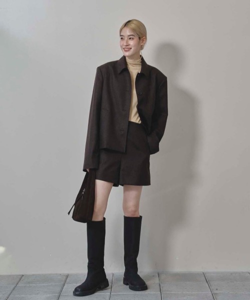 TODAYFUL ジャケット テーラードジャケット Wool Soutiencollar Jacket