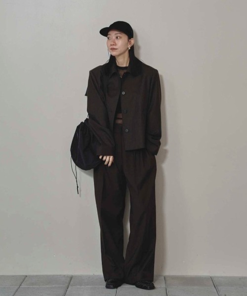 TODAYFUL ジャケット テーラードジャケット Wool Soutiencollar Jacket