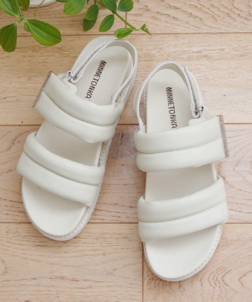 Minnetonka（ミネトンカ） 厚底 サンダル プラットフォームパファー
