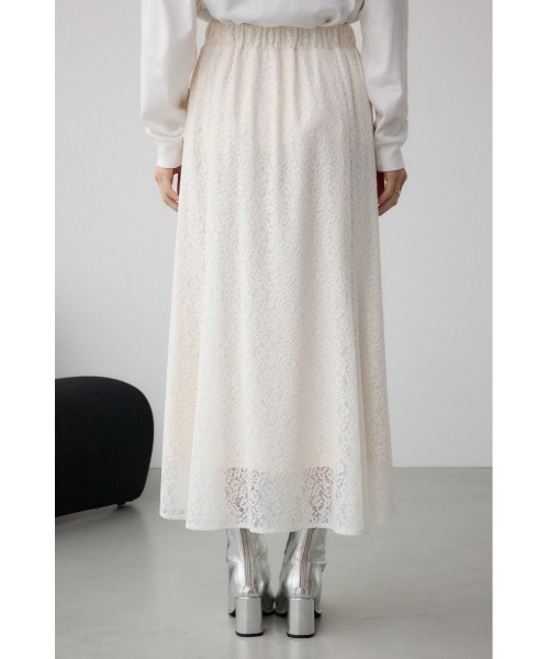 AZUL BY MOUSSY スカート レースフレアスカート : ZOZOTOWN