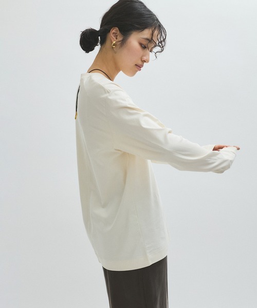 Adam et Rope' 袖チュール長袖　新品　お値下げ中 Adam et Rope' 袖チュール長袖 新品 お値下げ中 2025-A