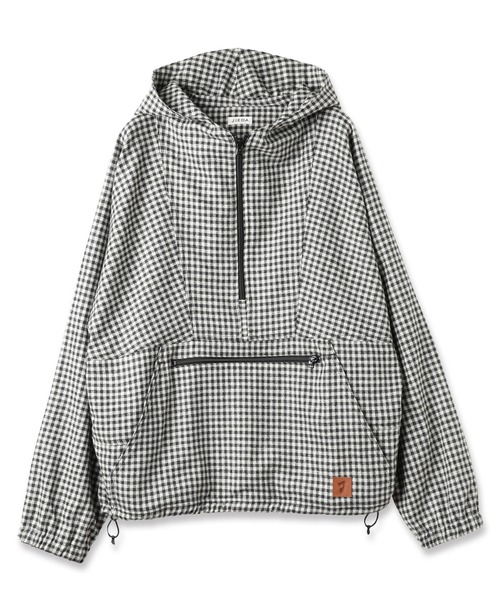 JieDa（ジエダ） パーカー CHECK PULLOVER PARKA メンズ レディース