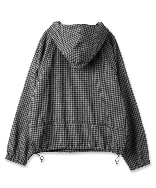 JieDa（ジエダ） パーカー CHECK PULLOVER PARKA メンズ レディース