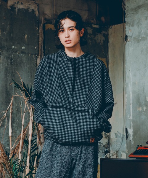 JieDa ジエダ　パーカー JieDa（ジエダ） パーカー CHECK PULLOVER PARKA メンズ レディース