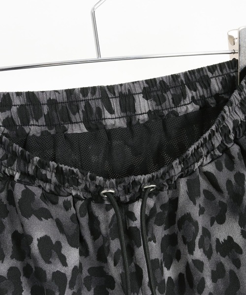 CAMBIO パンツ mp13371-Soft Touch Leopard Pattern Shorts